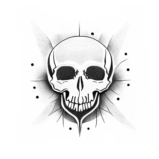 Tree Of Life Has A Skull For Roots