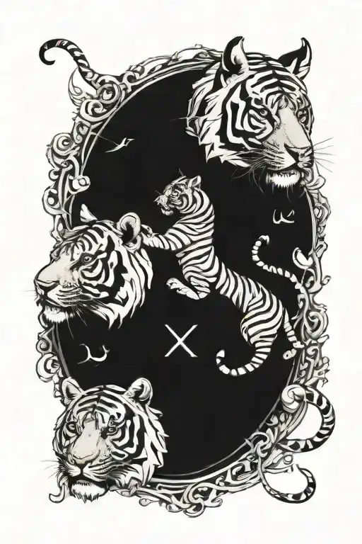 Tiger And Taurus Sign