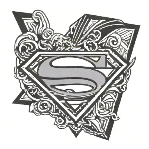 Symbol De Super Man Exotic