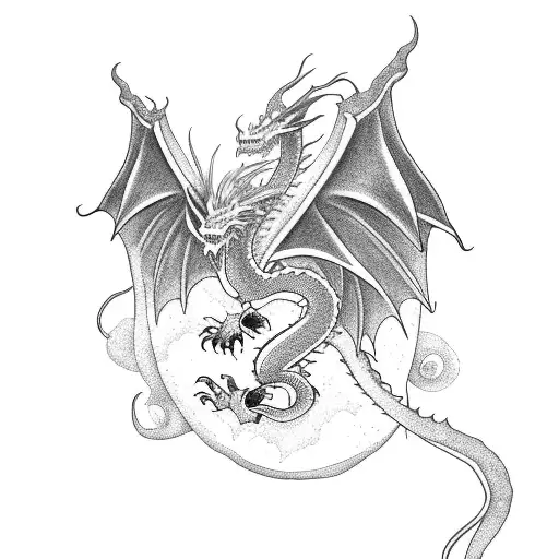 Dragon With Wings