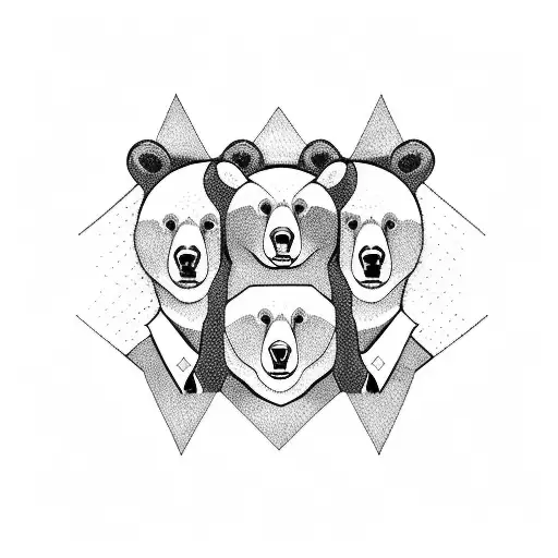 Three Bear Siblings
