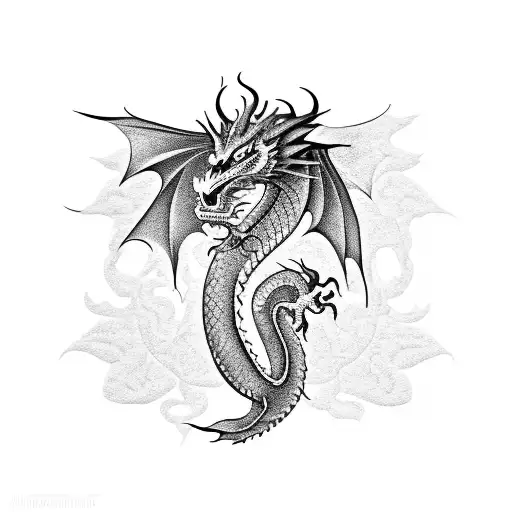 Dragon Delicated Floral