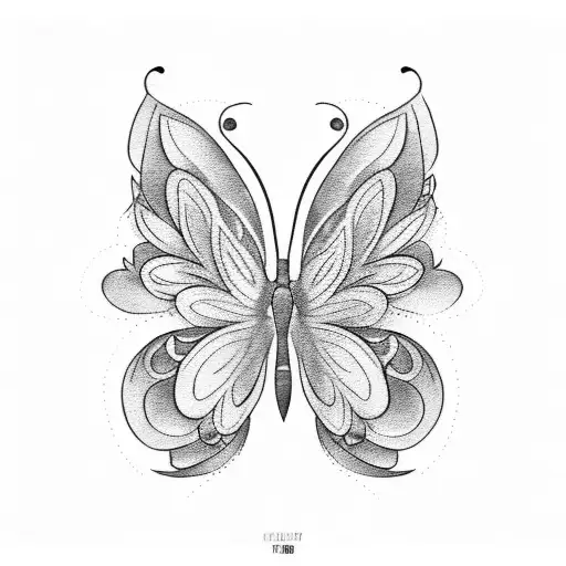 Butterfly Com Floral