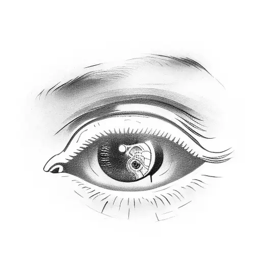 Eye With Clock As The Pupil