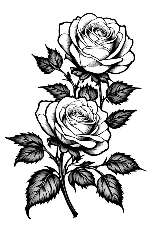 Thick Rose Pattern