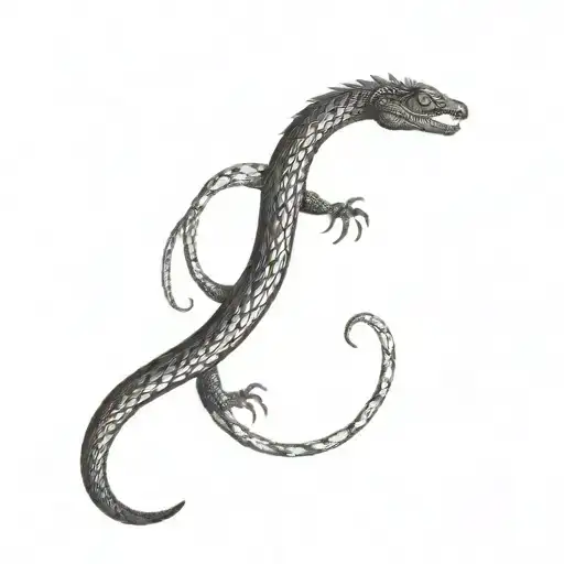 Basilisk Snake From Harry Potter