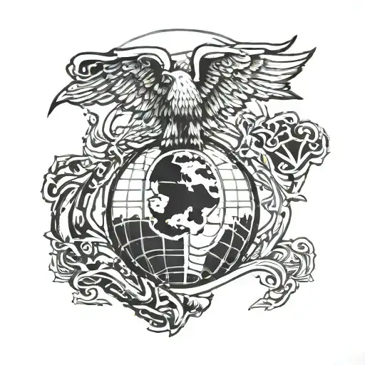 Usmc Eagle Globe