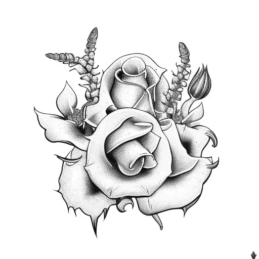 Combine Scorpio And Flowers Old School