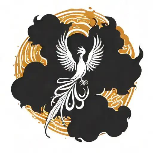 Phoenix Rising From Ashes