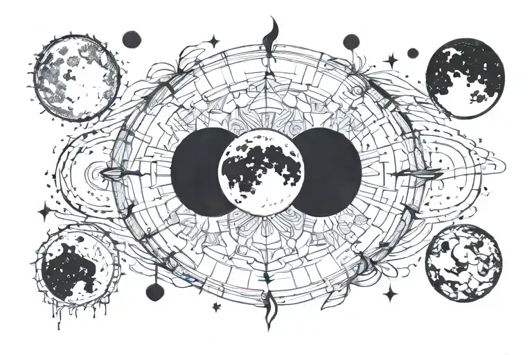 Different Moon Phases