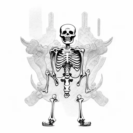 Skeleton Salvator Mundi