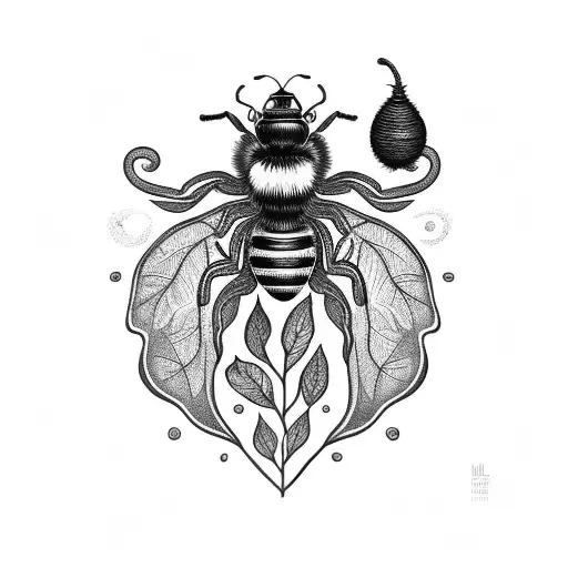 Chilli Plant With A Beehive