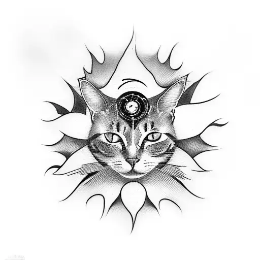 Cats With The Sun Behind