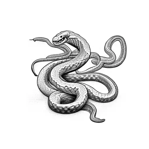 Angry Snake Full Arm