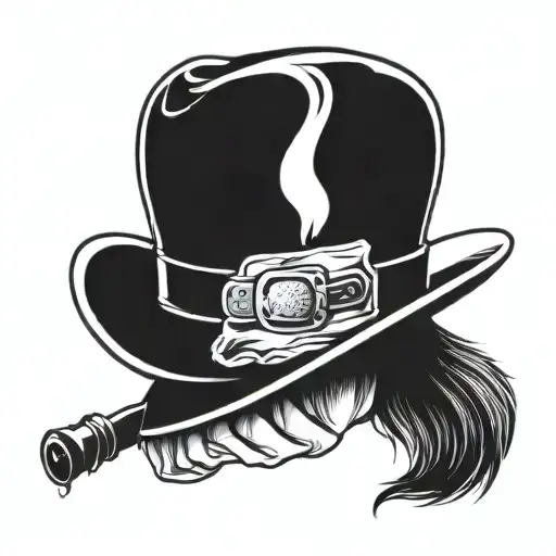 Cowboy Hat Smoking