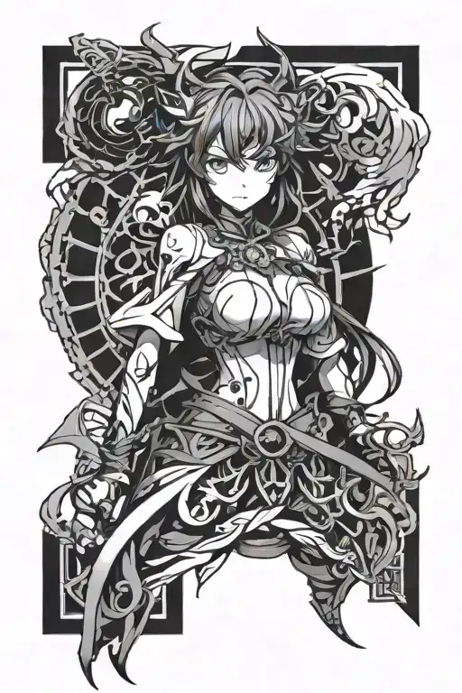 Anime Inspired Dark With Hidden Meaning