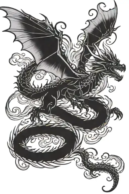 Dragon Flying