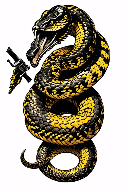 Don't Tread On Me Snake Patriot Yellow 2Nd Amendment