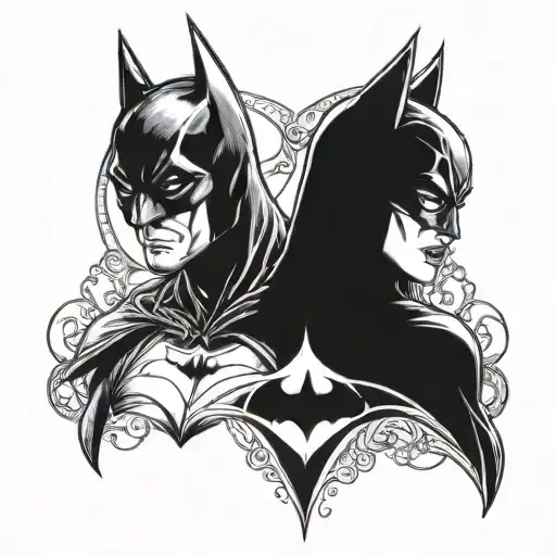 Batman And Cat Woman