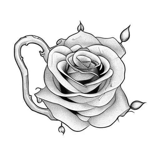 Mug With Rose
