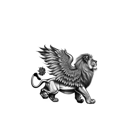 A Lion With Wings