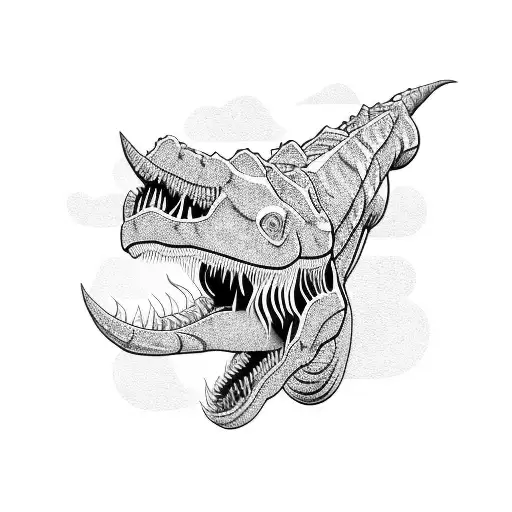 Psychedelic Dinosaur