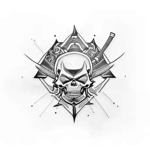 Samurai Skull