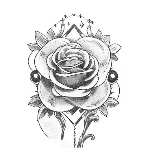 A Tarot Card Featuring A Bouquet Of Flowers And An Open Book