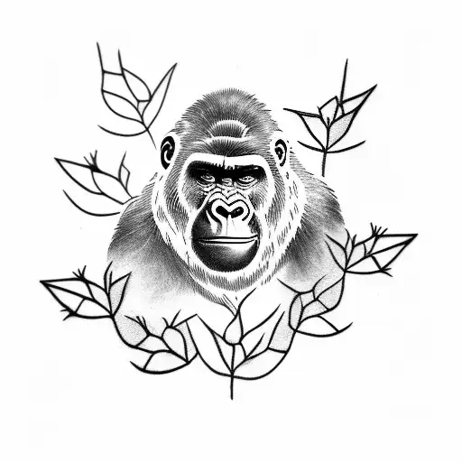 Gorilla With Thorns