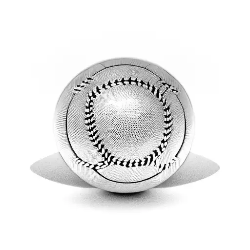 Cricket Ball And Football Intertwined