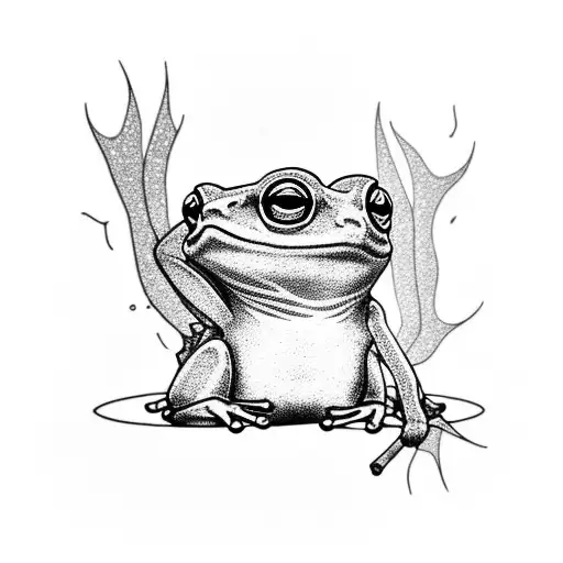 A Wizard Kawaii Frog