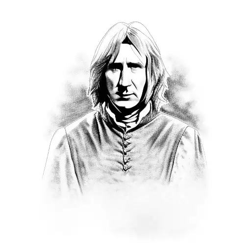 A Realistic Portrait Of Severus Snape