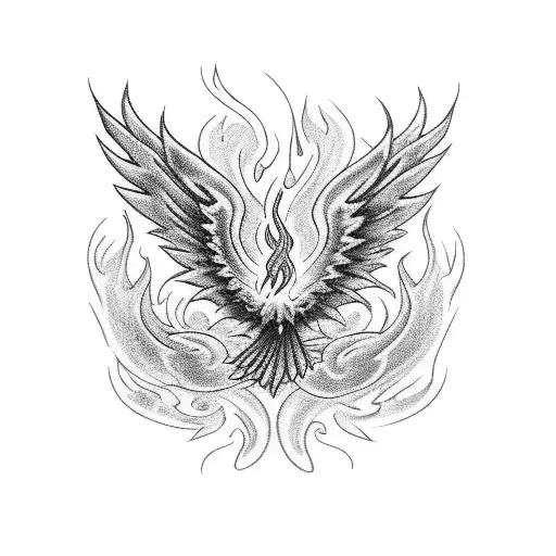 Phoenix Smoke Flames