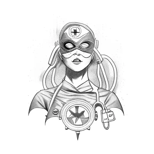 Nurse Superhero Saving New York City