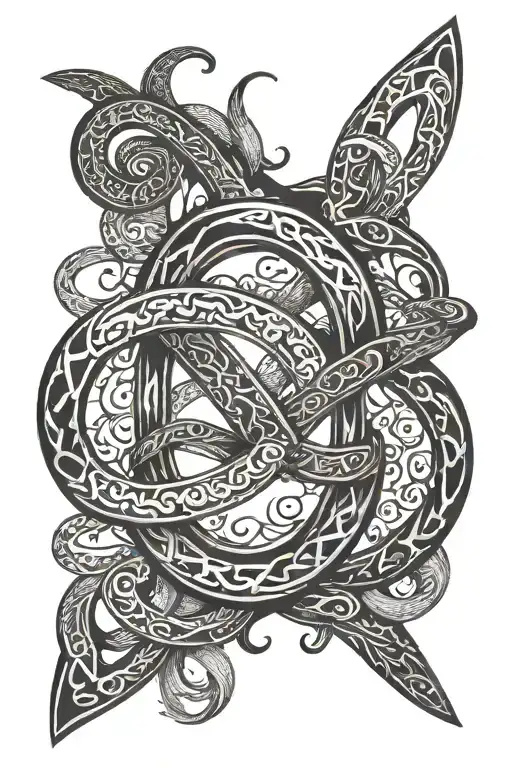 Infinity Symbol With Names