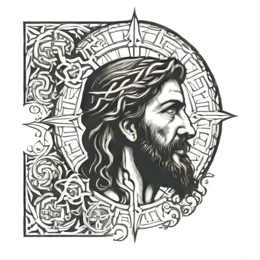 Christ And Stoicism Symbolized
