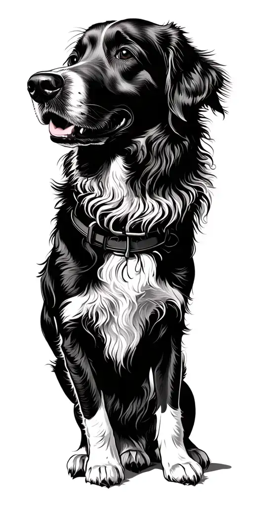 Golden Retriever Playing