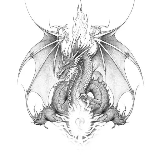 Dragon Breathing Fire