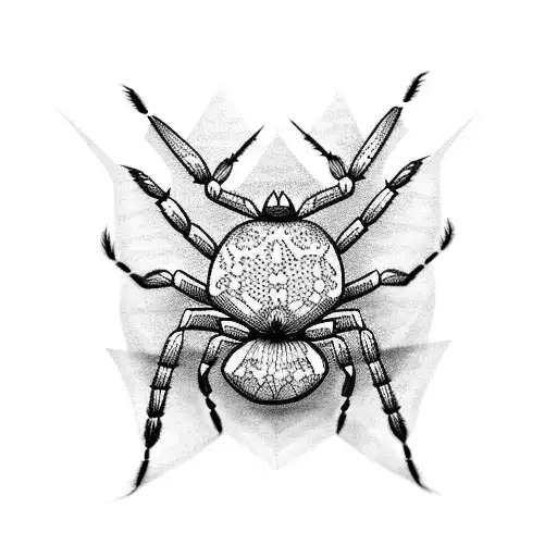 Spider Tattoo With A Twist