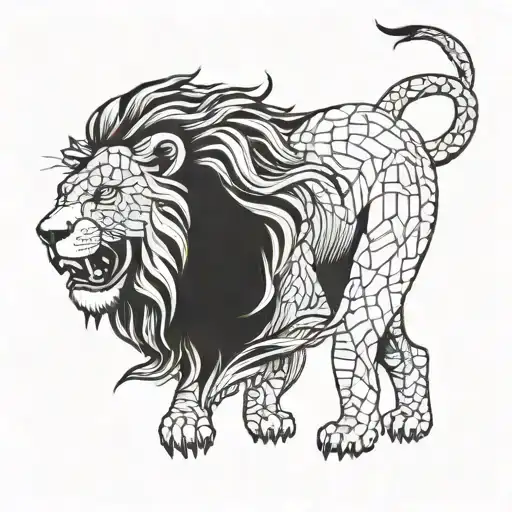 Lion And Sri Lanka