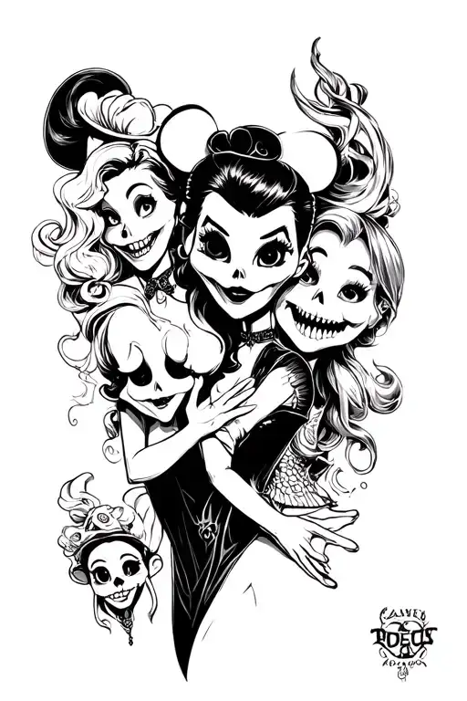 Disney Characters Horror