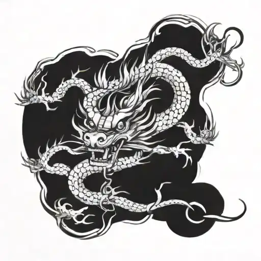 Japanese Dragon Sleeve