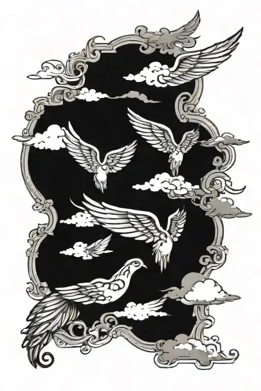 Wings Clouds Cover Art