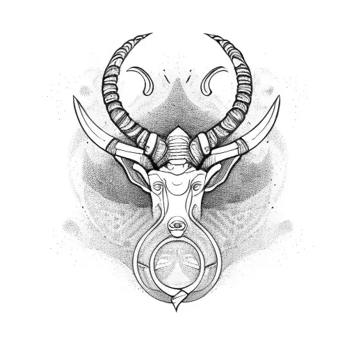 Thumbprint Of Capricorn