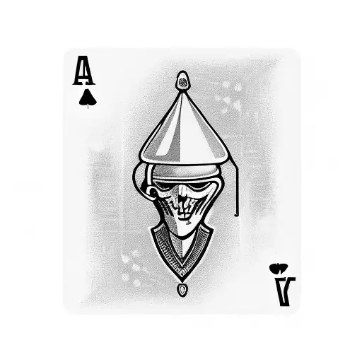 Hacker Anonymous With An Ace Poker Card