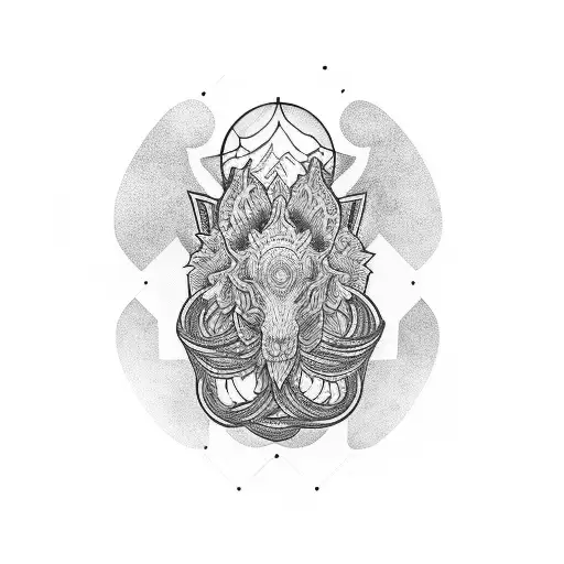 Detailed Life Journey Half Sleeve