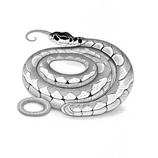 Caterpillar Transforming Into A Snake