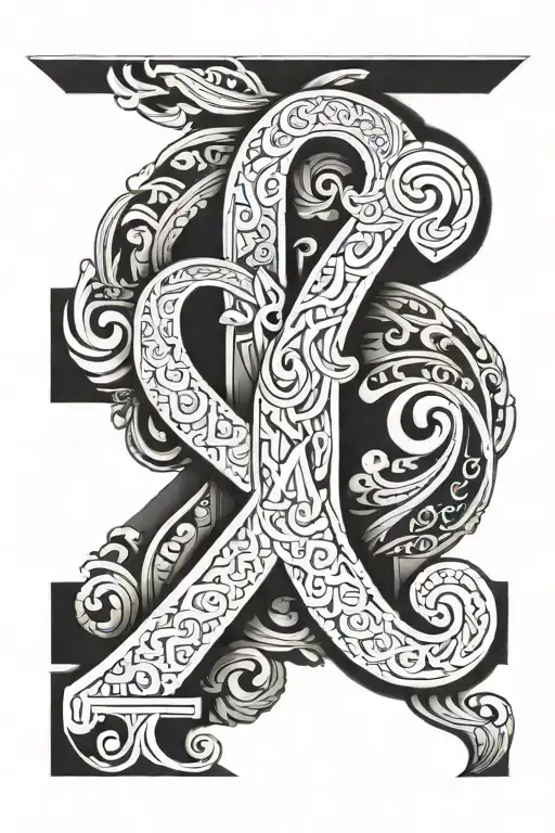 Strength Sigma Greek Letter Mix