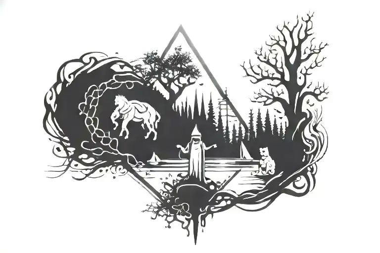 Brotherhood Matching Tattoo Unique