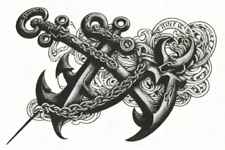 Anchor And Writing
